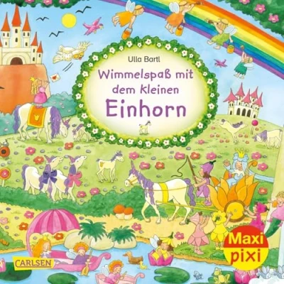 Abbildung von Maxi Pixi 318: VE 5 Wimmelspaß mit dem kleinen Einhorn (5 Exemplare) (318)