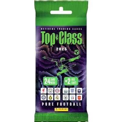 Abbildung von FIFA Top Class 2025 Adrenalyn XXL Fat Pack 24 Karten + 2 Holo Giant Cards Heartforcards® Versandschutz