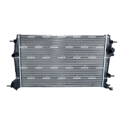 Abbildung von NRF 59354A Kühler, Motorkühlung Aluminium 650 420 34 Kühlrippen mechanisch gefügt RENAULT: SCENIC 3, GRAND 3