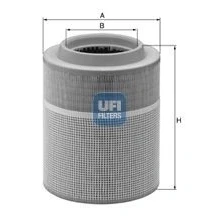 Abbildung von UFI 30.021.00 Luftfilter 50 102 300 Filtereinsatz RENAULT: CLIO 2, Kangoo I, I Rapid, PEUGEOT: 306 Cabrio, Schrägheck, 406 Kombi
