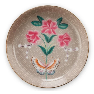 Abbildung von PIP STUDIO Blushing Birds Teebeutelablage khaki 9 cm