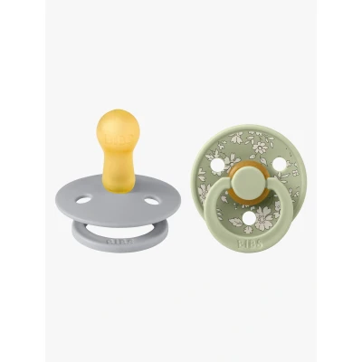 Abbildung von BIBS x Liberty Colour Schnuller 2er Pack Latex Größe 2 Rund, Capel/Sage Mix