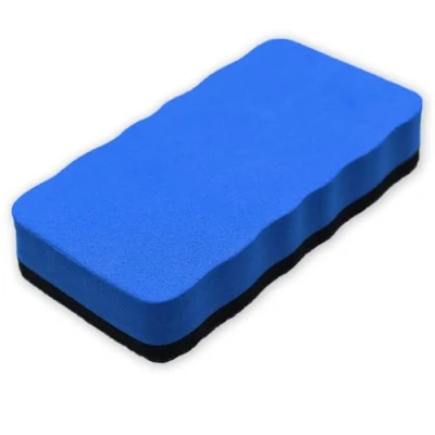 Abbildung von 1 Stück Whiteboard schwamm,Magnetischer Wischer,Whiteboard Schwamm Magnetisch Eraser,Tafelwischer mit Dickem Filzpad,für Memoboard Magnettafel Schreibtafel(Blau)