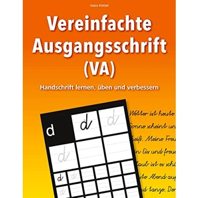 Abbildung von Vereinfachte Ausgangsschrift (VA) Handschrift lernen, üben und verbessern