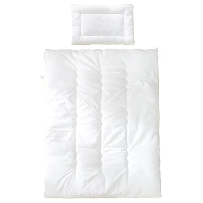 Abbildung von Kinderbettdecke + Kopfkissen, Kindersteppbett, roba®, ganzjähriges Baby Set (Inlett)