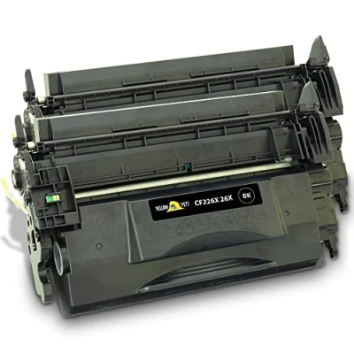 Abbildung von YELLOW YETI CF226X 26X Tonerkartusche Kompatibel mit HP Laserjet Pro M402d M402dn M402dw M402n MFP M426dw M426fdn M426fdw Schwarz, 2 Stück
