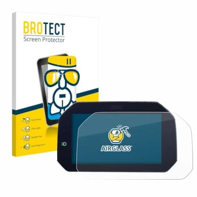 Abbildung von BROTECT Schutzglas für BMW S 1000 RR 2019 Connectivity TFT 6.5&quot; Schutzfolie Panzer Folie Glas [Extrem Kratzfest 9H, Anti Fingerprint,