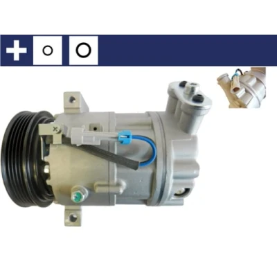 Abbildung von MAHLE ORIGINAL ACP 1271 000S Kompressor SD7V16 12 PAG 46 R 134a mit Dichtring OPEL: Signum CC, Vectra C Caravan, Limousine