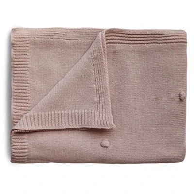 Abbildung von Mushie Babydecke Dots Blush