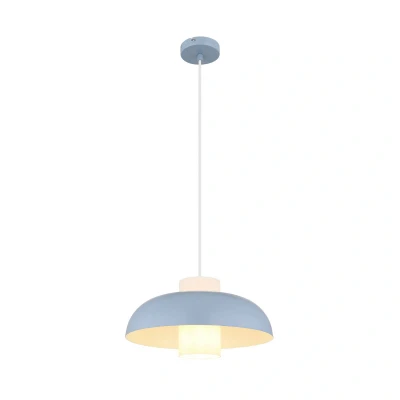 Abbildung von GLOBO LIGHTING Pendelleuchte, Leuchtmittel nicht inklusive, Pendelleuchte Esszimmerlampe Hängeleuchte Küchenlampe Glas blau