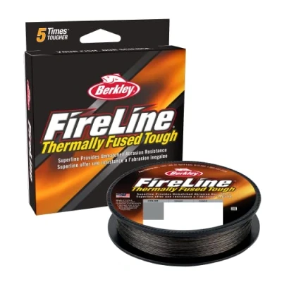 Abbildung von Berkley FireLine® Fused Original 8 Strand Superline, Ultra zähe &amp; Abriebfeste geflochtene Angelschnur für überragendes Feingefühl und geschmeidige Würfe, Crystal, 0,10 mm, 6,2 kg, 164 yd150m