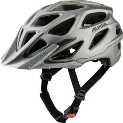 Abbildung von ALPINA Mythos 3.0 LE Leichter und gut belüfteter Fahrradhelm für Erwachsene, Individuell anpassbar, optimalen Komfort Schutz, Dark Silver matt, L (59 64cm)