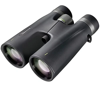 Abbildung von Bresser Primax 8x56 extrem Lichtstarkes und mehrschichtvergütetes Fernglas mit Tragetasche, Gurt Stativanschlussgewinde 9676203 Schwarz