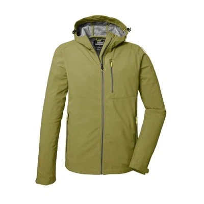 Abbildung von killtec Herren Softshelljacke/Outdoorjacke mit Kapuze KOS 259 MN SFTSHLL JCKT, kiwi, XXL, 41367 000