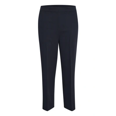 Abbildung von Kaffe Kasakura HW Stoffhose, Damen, Größe: 34, Midnight marine
