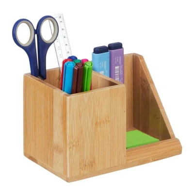 Abbildung von relaxdays Organizer Schreibtisch mit Stiftehalter