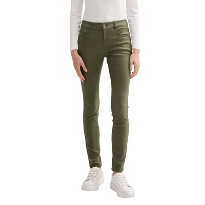 Abbildung von TOM Tailor Alexa Jeans Slim Fit, Damen, Größe: 28x32, Urban olive green