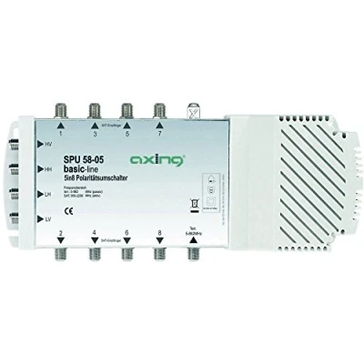 Abbildung von Axing SPU 58 05 Multischalter 5 in 8, SAT aktiv, Quad tauglich (Schaltnetzteil)