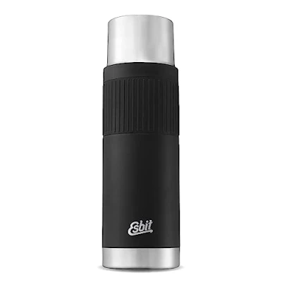 Abbildung von Esbit Thermoflasche Isolierflasche Isolierkanne Sculptor, Vakuum Thermo Flasche Kanne Becher 1L