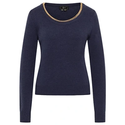 Abbildung von caspio Women&#039;s Strickpullover, Marine, XS/S