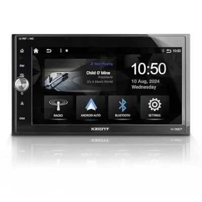 Abbildung von XZENT X 527 2 Din Autoradio, Multimediasystem mit 6,75“/17,1 cm Touchscreen, Mediencenter DAB+, USB, UKW, Apple CarPlay, Android Auto, für PKWs oder Reisemobile