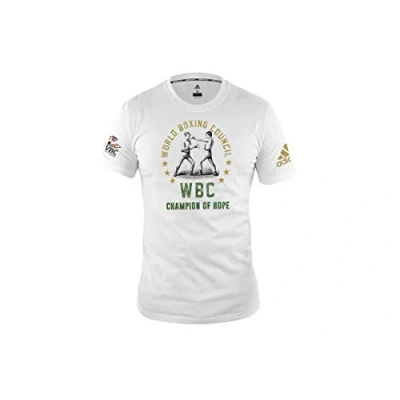 Abbildung von adidas Erwachsene WBC T Shirt, weiß, XS
