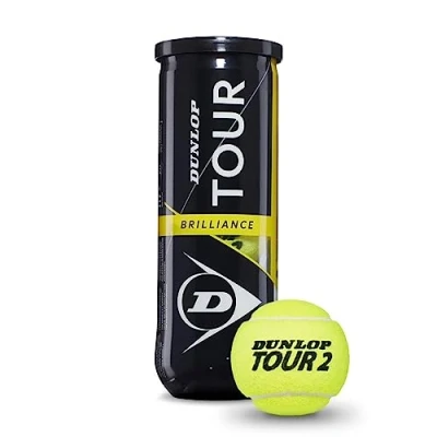 Abbildung von Dunlop Tennisball Tour Brilliance für alle Bodenbeläge (1x3er Dose)