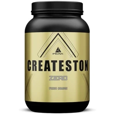 Abbildung von PEAK Createston Zero 1560g Geschmack Fresh Orange I 30 Portionen Pulver Post Workout ALL in One Vollversorgung Protein Aminosäuren Creapure Muskelaufbau Low Carb Diät 1560 g