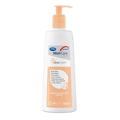 Abbildung von Hartmann MoliCare Skin Körperlotion Bodylotion Hautlotion Hautpflege, mit natürlichem Mandelöl, 500 ml
