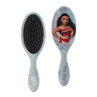 Abbildung von WetBrush Original Detangler Hair Brush With Ultra Soft Intelliflex Bristles to Gently Separate Knots Ease, Does Not Rip Hair, For All Types, Disney 100 Collection, Moana