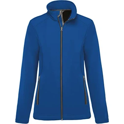 Abbildung von Kariban K425 Damen 2 Lagen Softshell Jacke, Größe:L, Farbe:Light Royal Blue