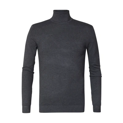 Abbildung von Petrol Industries Essential Strickpullover, Herren, Größe: Small, Steal melee