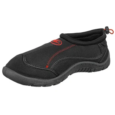 Abbildung von FoxOutdoor Badeschuh, Neopren, schwarz, Kordelzug 43 Badeschuh