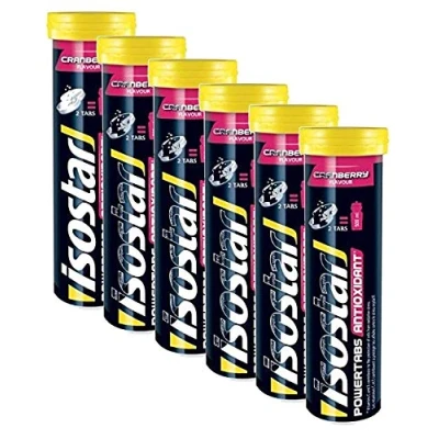 Abbildung von Isostar Powertabs Cranberry, 6 Tuben
