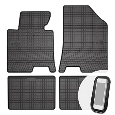 Abbildung von Gummimatten Auto Fußmatten Gummi Automatten Passgenau 4 teilig Set passend für Hyundai i40 ab 2012