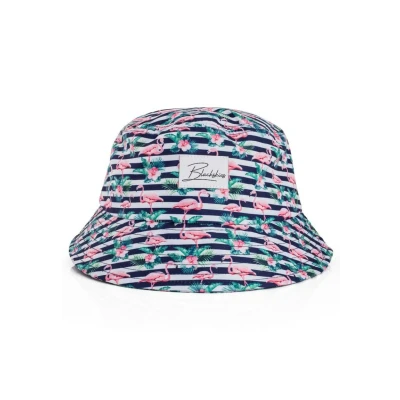 Abbildung von Blackskies Tropical Flamingo Bucket Hut, Größe: One Size, Blue white