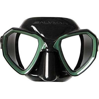 Abbildung von SALVIMAR Morpheus Maske, schwarz/grün, Adult