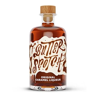 Abbildung von Butterscotch Karamell Likör I Original Caramel Liqueur 20% Vol. (1 x 0.5 l) Vegan