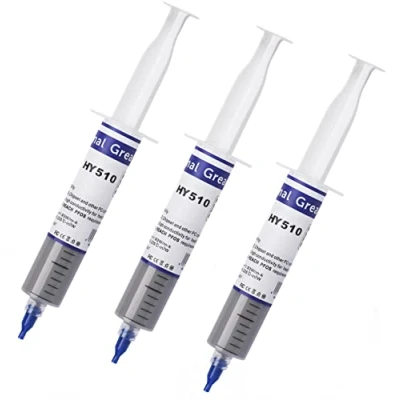 Abbildung von HY510 75Gramm(3*25g)&gt;1.9 W/m K Waermeleitpaste/Wärmeleitpaste für alle Kühler Hohe Wärmeleitfähigkeit mit Niedriger thermischer Widerstand Grau Kühlkörper Thermal Greas Wärmeleitfähig Thermopaste