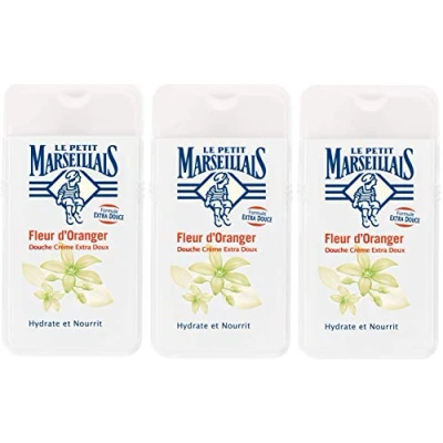 Abbildung von Le Petit Marseillais Duschgel mit Orangenblüten 3 x 250 ml aus Frankreich