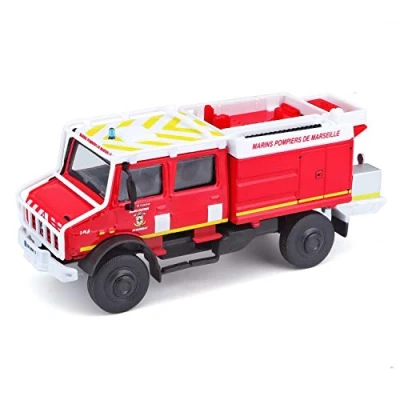 Abbildung von May Cheong 32017 1/55 Mercedes Benz Unimog Marseille, Display mit 18 Teilen