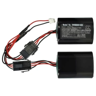 Abbildung von vhbw Batterie Ersatz für Visonic 2XER18505m, 103 304742 Alarmanlage, Alarmsystem, Funk Außensirenen (16000 mAh, 3,6 V, Li SOCl2)