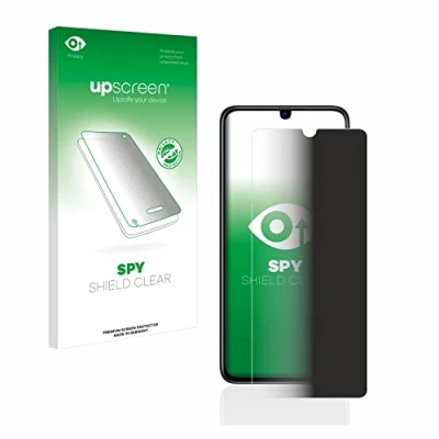 Abbildung von upscreen Anti Spy Blickschutzfolie für Samsung Galaxy A70 Privacy Screen Displayschutz Folie [Sichtschutz, Blaulichtfilter]