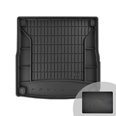 Abbildung von FROGUM ProLine 3D Gummimatte Exklusive Auto Kofferraummatte Kofferraumwanne für Audi A4 B9 Allroad 2015 2023 Bequemer Organiser Die höchsten Kanten