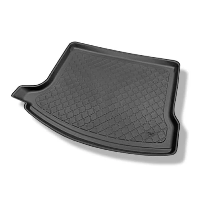 Abbildung von Mossa Kofferraumwanne kompatibel mit Mazda 3 III BM Hatchback (09.2013 02.2019) Kofferraummatte rutschfest Schutzmatte G