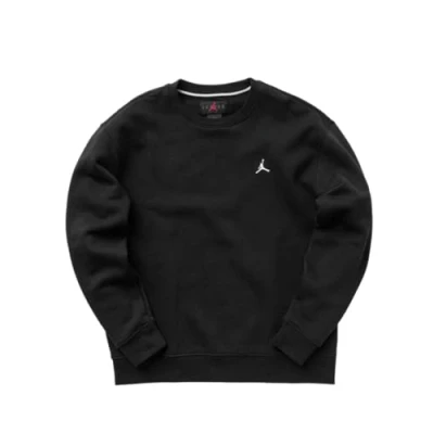 Abbildung von Nike ESS Crew Sweatshirt Black/White XXL