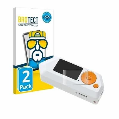 Abbildung von BROTECT 2 Stück Full Cover Schutzfolie für Flipper Zero FZ.1 Screen Displayschutz Folie [3D Curved, Anti Fingerprint, Kristall Klar]