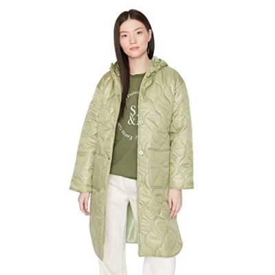 Abbildung von Trendyol Wintermantel, Damen, Größe: 36, Khaki