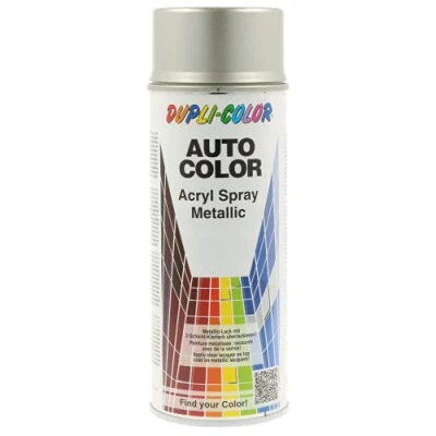 Abbildung von DUPLI COLOR 576188 Fahrzeug Kombinationslack Spraydose silber RAL ACRYL 9001 cremeweiss glänzend 12 ml 400
