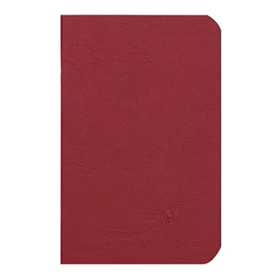 Abbildung von Calligraphe 734102C Heft AgeBag (9 x 14 cm, Taschenformat, ideal für unterwegs, blanko, 48 Blatt) 1 Stück rot